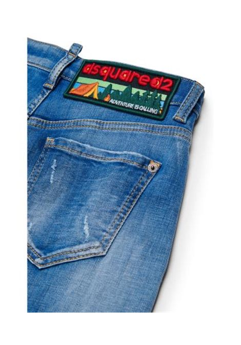 Bermuda 5 tasche DSQUARED2 JUNIOR | DQ3264 D0AFRDQ01